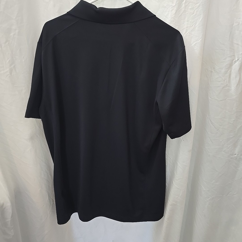 Nike Golf Tour Performance Dri-Fit Polo Shirt Mens L Black Moisture Wicking - Picture 7 of 13
